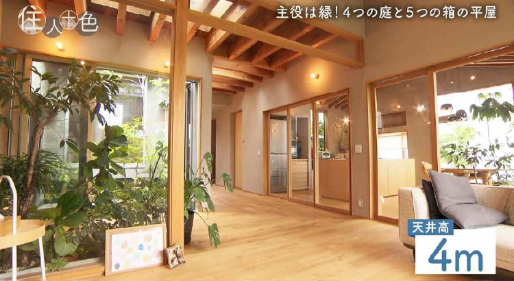 1日の終わりを過ごす寝室